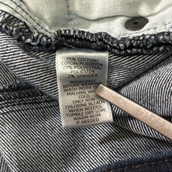 Loft Modern Skinny Dark Blue Jeans Women's Size 32/14 - Picture 15 of 15